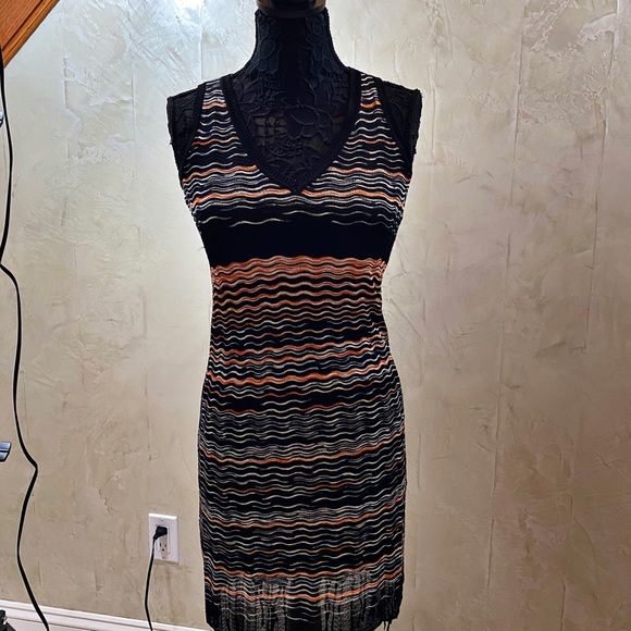 long black v neck dress V-Neck Maxi Dress in Black